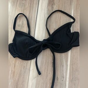Boutique Ribbed Bikini Top M